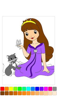 Best Princess Coloring Book - Screenshot 4