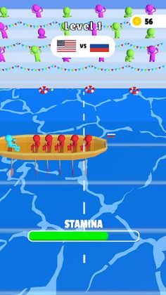 Rowing Battle - Screenshot 1