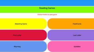 Reading Games - Screenshot 1