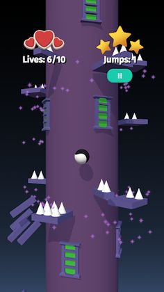 Tower Climb: Jumping Ball - Screenshot 2