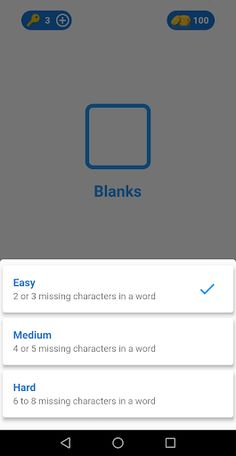 Fill in Blanks : Word Spelling - Screenshot 2