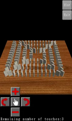 3D Domino Toppling - Screenshot 2