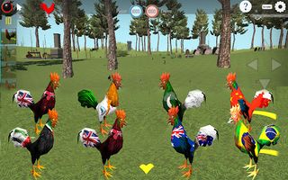 Rooster Fight Battle Simulator - Screenshot 1