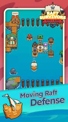 Raft Survivors: Build & Bullet - Screenshot 1