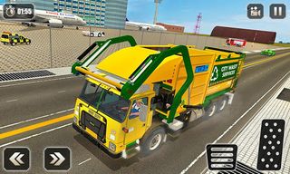 Garbage Truck Driving Simulato - Screenshot 2