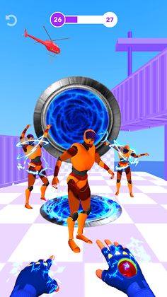 Portal Hero 3D: Action Game - Screenshot 3