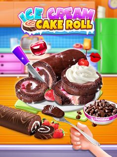 Ice Cream Cake Roll Maker - Screenshot 4