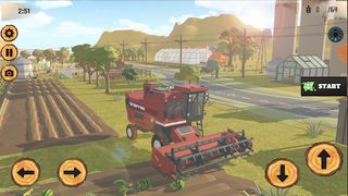 Farm Simulator Harvester - Screenshot 1