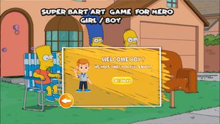 Bart Art Game - Screenshot 2