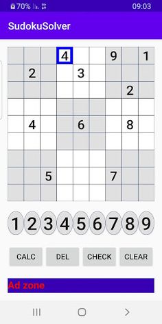 Sudoku Solver - Screenshot 2