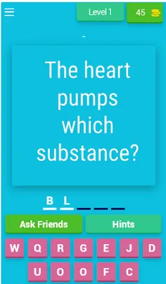 Basic Anatomy Quiz - Screenshot 1