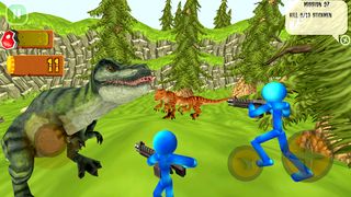 Stickman Dinosaur Hunter - Screenshot 3