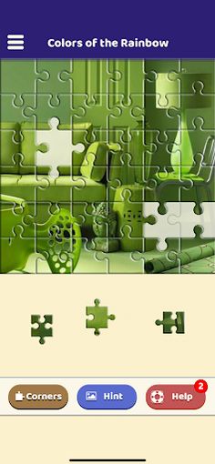 Colors of the Rainbow Puzzle - Screenshot 3