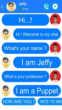 Jeffy Fake Chat Video Call - Screenshot 4