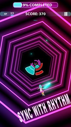 Music Surfer － Tap Beat Saber - Screenshot 2