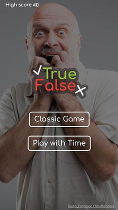 True or False | Quiz game with - Screenshot 2