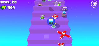 Pixel Man Heaven Run:Jump Game - Screenshot 2