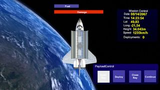 Space Shuttle 3D Simulation - Screenshot 2