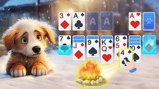 Solitaire Dog Rescue - Screenshot 1