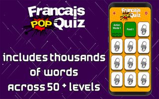 French Vocabulary Pop Quiz - Screenshot 2