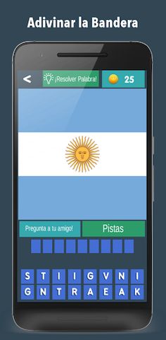 Quiz Geográfico Adivinar la Ba - Screenshot 4