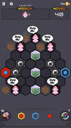 Princess and Zombies -Puzzle H - Screenshot 3