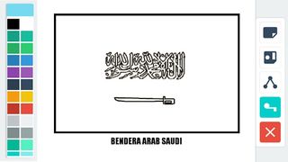 Buku Mewarnai Bendera Dunia - Screenshot 3