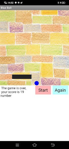 Blue Ball Game - Screenshot 1