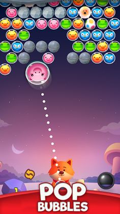Animal Kingdom Bubble Shooter - Screenshot 2