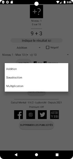 Calcul Mental - Screenshot 4