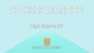 3D Cube Runner - Screenshot 1