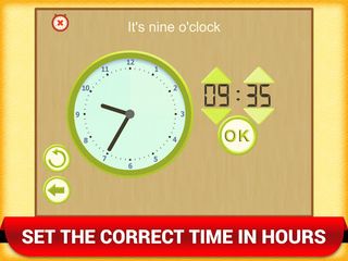 Telling Time Clock Kids Games - Screenshot 1