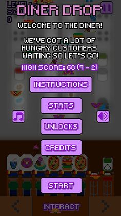 Diner Drop - Screenshot 4