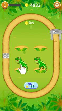 공룡 머지 레이싱 - Screenshot 2