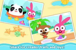 Purple Pink Summer Beach - Screenshot 3