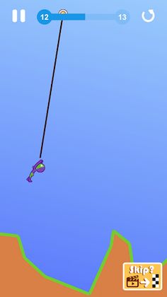Hook Man: Stickman Spider - Screenshot 1