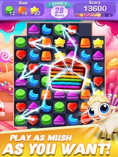 Cookie World Crush - Screenshot 1