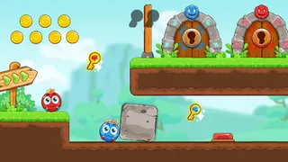 Red and Blue: Ball Heroes - Screenshot 3