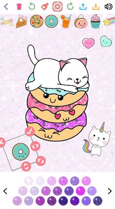 Kawaii Game Coloring Book - Screenshot 4