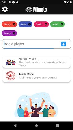 Mimolo : Mimes, Parties & Fun - Screenshot 1
