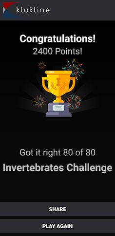 60 Invertebrates Challenge - Screenshot 4