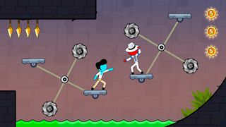 Stick Red boy and Blue girl - Screenshot 3