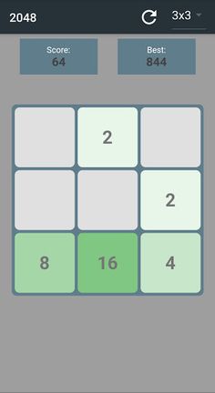 2048 brain puzzle game - Screenshot 2