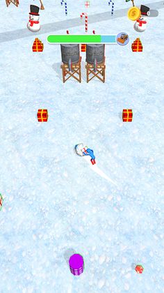Growing Snowball 3D - Screenshot 1