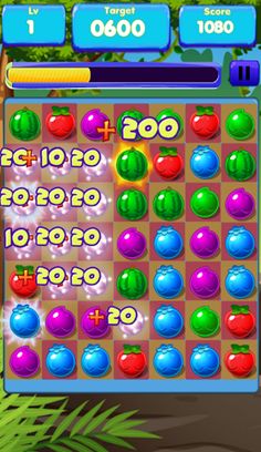 Utex Bomb - Fruit Puzzle Dummy - Screenshot 1