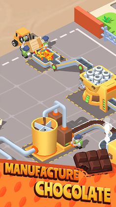 Chocolate Factory:Idle Tycoon - Screenshot 2