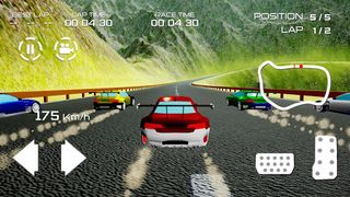 Fast Roads - Racing Car 3D Sim - Screenshot 1