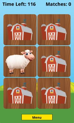 Farm Animal Picture Match - Screenshot 1