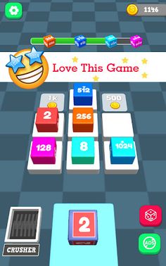 Merge Cubes2048:3D Merge game - Screenshot 3