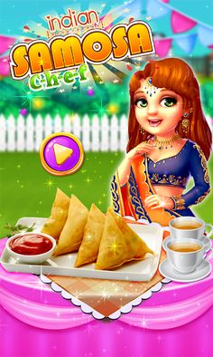 Indian Samosa Cooking Game - Screenshot 1